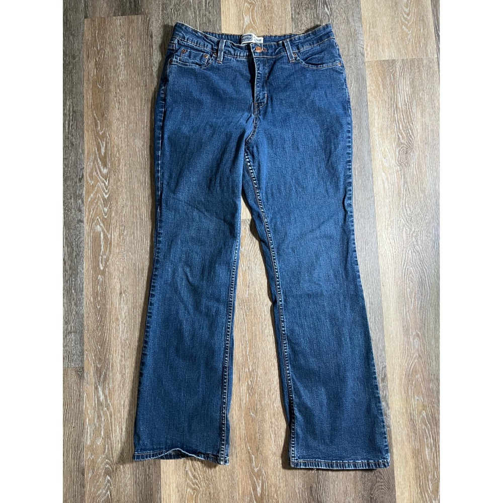 Signature by Levi Strauss & Co‎ Womens Bootcut Jeans Medium Wash Size 16M